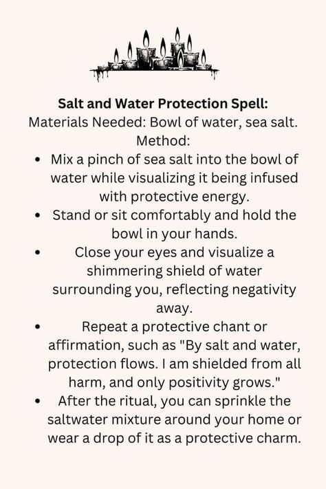 Protection Rituals, Grey Magic, Witch Tips, Witchy Tips, Witchcraft Spells, Protection Spell, Magic Spell Book, Protection Spells, Household Cleaning Tips