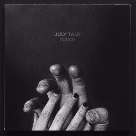 July Talk - Touch Talk Poster, July Talk, Cool Album Covers, Music Performance, Music Albums, Indie Rock, Water Colour, Lp Vinyl, Digital Music