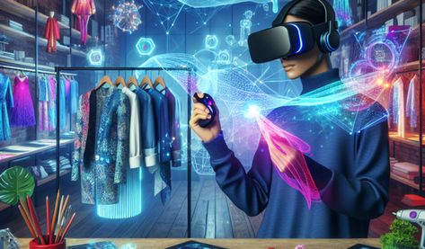 "How Immersive Tech is Transforming Fashion Retail" Ar Technology, Fashion Technology, Future Of Fashion, Technology Fashion, Retail Experience, Streamline Design, Sustainable Future, Virtual Fashion, Tech Fashion