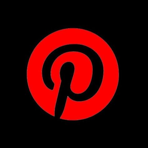 Red and black Pinterest icon | Snapchat icon, Ios app icon design, Black app Black Pinterest Icon, Icon For Pinterest, Iphone Red Wallpaper, All Apps Icon, Icona Ios, Pinterest Icon, Black Pinterest, Shortcut Icon, Red And Black Wallpaper