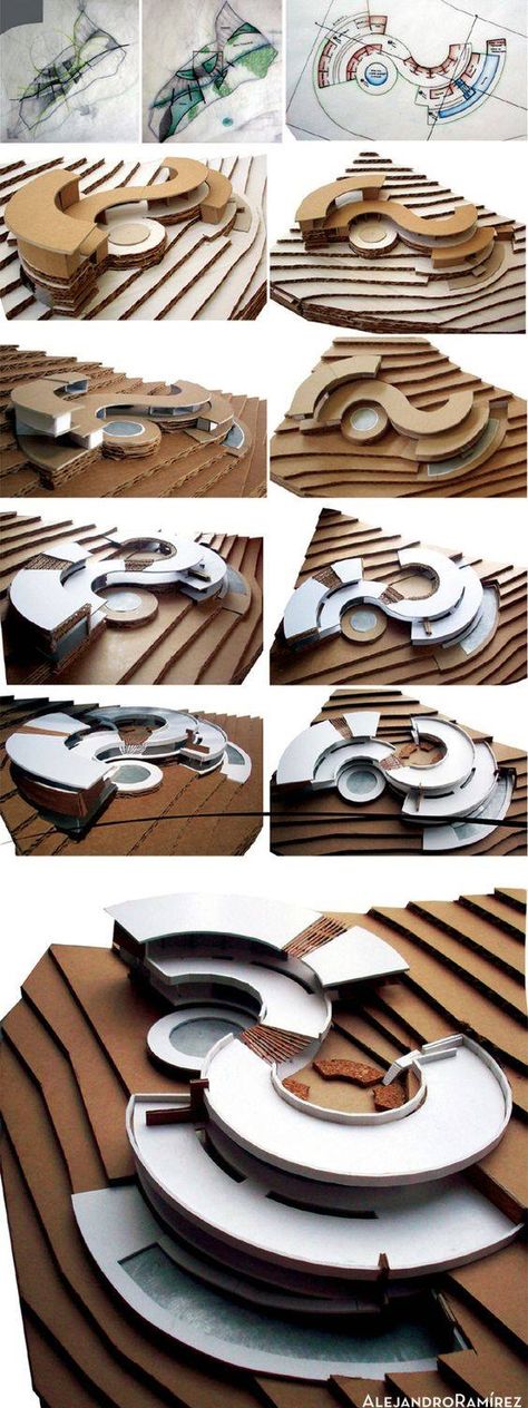 Concept Models Architecture, Arch Model, Architecture Design Sketch, Architecture Model Making, Architecture Concept Drawings, Landscape Architecture Design, Architecture Design Concept, Architecture Student, Architecture Portfolio