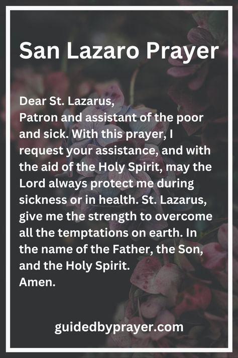 Babalu Aye, St Lazarus, Saint Lazarus, Patron Saints, Faith Quotes, Holy Spirit, Give It To Me, Spirituality, Bible