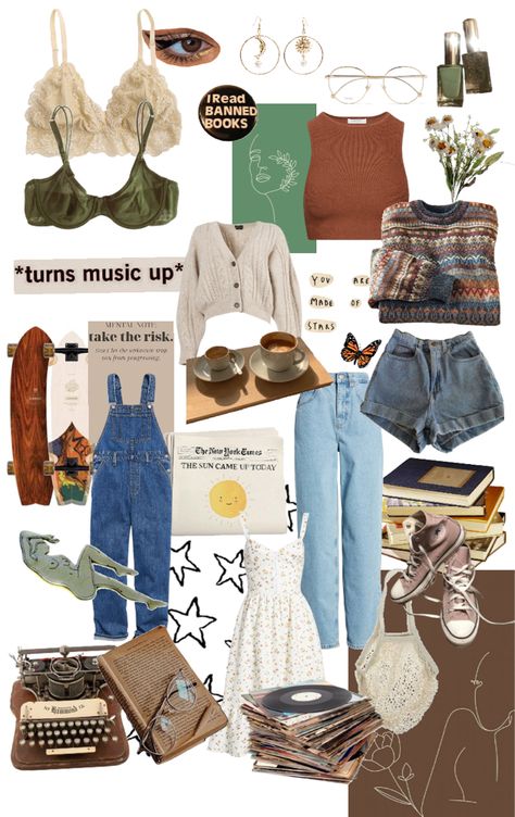 Adventure Pulp Aesthetic Outfit, Meet The Parents Outfit Summer, Earthy Vibes Outfits, Chill Girl Aesthetic, Gardener Aesthetic Outfit, Nature Girl Outfits, Earthy Outfits Summer, Chill Girl, Aesthetic Ootd