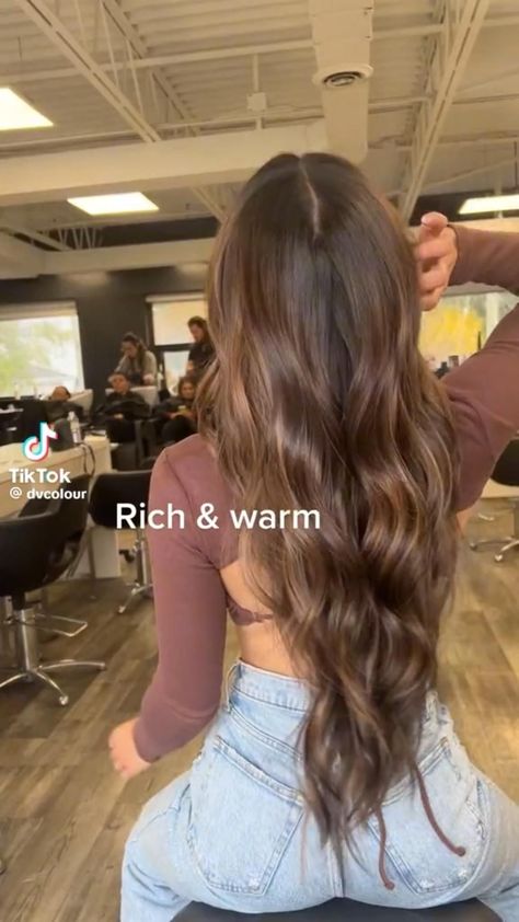 Create Pin for ad Light Brunette Hair, Honey Brown Hair, Hair Tint, Brown Hair Looks, Brown Hair Inspo, Brunette Hair With Highlights, Hair Inspiration Long, Brunette Balayage Hair, Hairstyles For Layered Hair