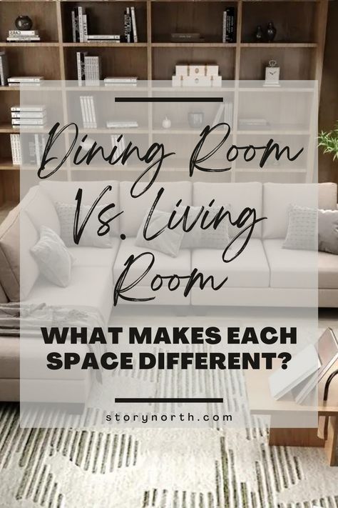 Discover the distinct features that make dining rooms and living rooms unique, from their furniture layouts to their decor styles. Learn how to create a cozy atmosphere in your living room and a functional setup in your dining room. #diningroom #livingroom #interiordesign #homedecor #furniture #HomeImprovement Communal Space, Living Room Photos, Indoor Dining, Furniture Layout, Beautiful Living Rooms, Classic Decor, Cozy Atmosphere, Large Living Room, Tv Room