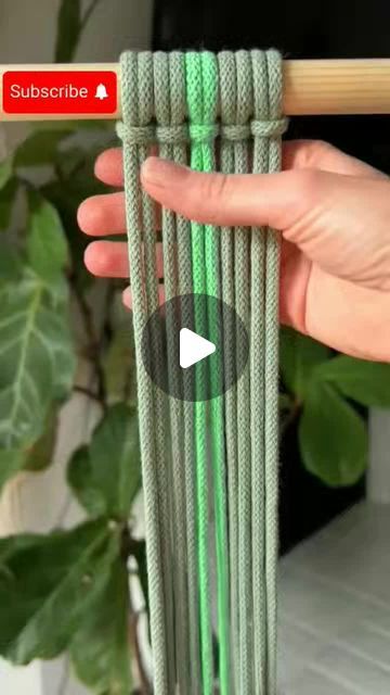 Quick And Easy Macrame Projects, Rope Ideas Diy, Hemp Rope Crafts Diy, Macrame Curtain Diy Tutorials, Macrame Stitches Tutorial, Macrame Boho Wall Hanging, 5mm Macrame Projects, Macrame 2 Colors, Macrame Wind Chime