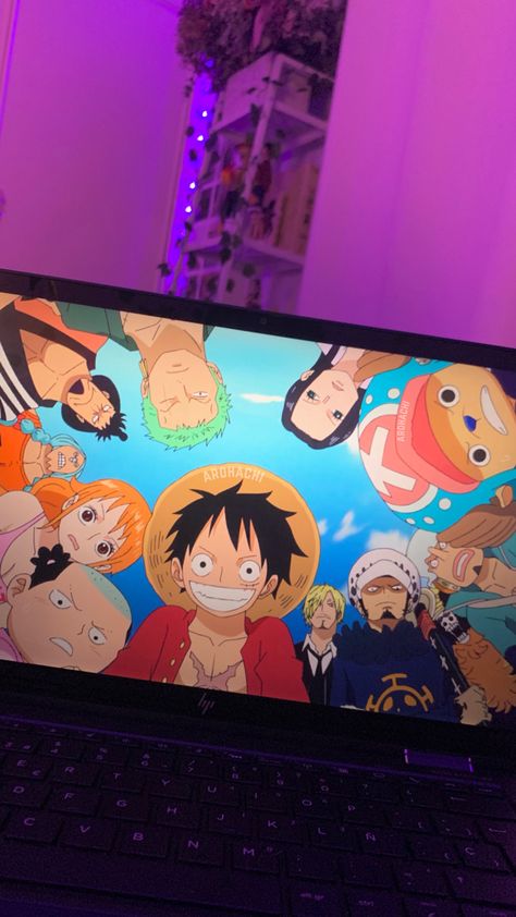 Anime Netflix Aesthetic, One Piece Aesthetic, Laptop Aesthetic, Ghost Videos, Watch One Piece, Anime Stories, One Piece Wallpaper Iphone, Seventeen Wallpapers, One Piece (anime)