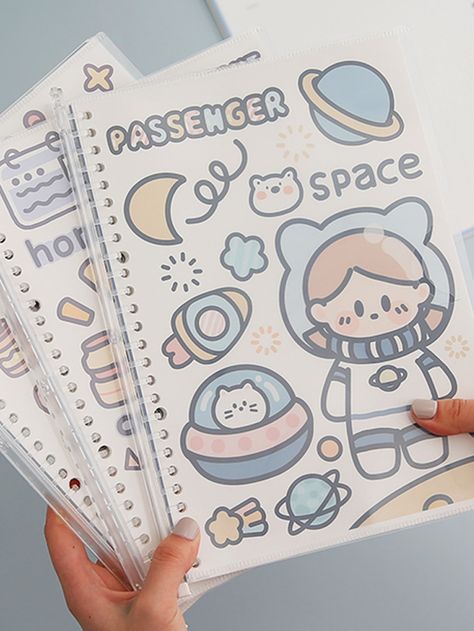 Kawaii Stationery Notebooks, Kawaii Notebook, Cute Stationary School Supplies, Cute School Stationary, Kawaii School Supplies, Paper Binder, Study Stationery, Stationary School, Cute Stationary