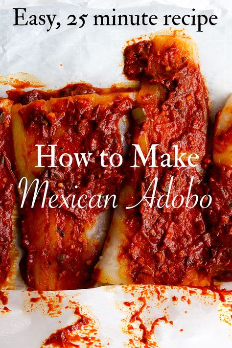 Adobe Recipe, Carne Enchilada, Mexican Adobo, Mexican Easy, Best Sauce Recipe, Adobo Recipe, Chicken Adobo, Adobo Chicken, Easy Mexican