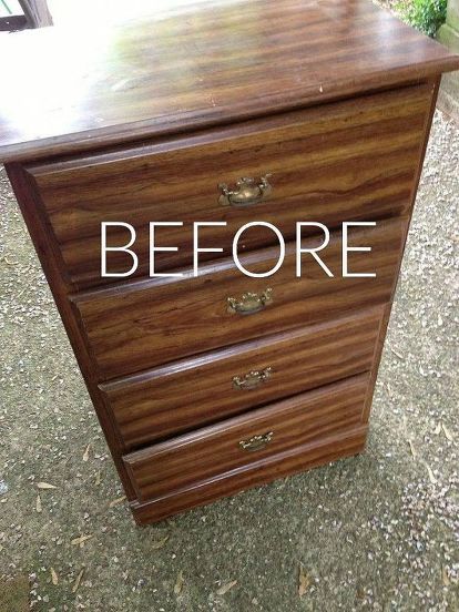 Stop Everything! These Dresser Makeovers Look AH-mazing! | Hometalk Black Painted Dressers, Wood Dressers Makeover, Turquoise Dresser, Stained Dresser, Fireplace Media Console, Dresser Makeovers, Wood Refinishing, Diy Dresser Makeover, Blue Dresser