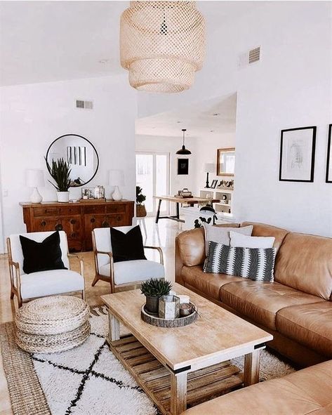 Living Room Decor Modern, New Living Room, Living Room Inspo, Boho Living Room, A Living Room, Minimalist Living Room, Home Fashion, My New Room, Living Room Inspiration