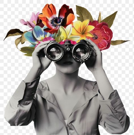 Binoculars Aesthetic, Binoculars Art, Slacks Aesthetic, Cute Png Aesthetic, Woman Collage, Inspo Collage, Collage Png, Vintage Binoculars, Male Trousers