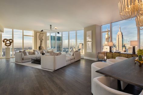 Nyc High Rise Apartment Aesthetic, High Rise Apartment Aesthetic, Apartments Aesthetic, Architecture Restaurant, Madison Square Park, Apartment View, Luxury Penthouse, Madison Square, Luxury Homes Dream Houses