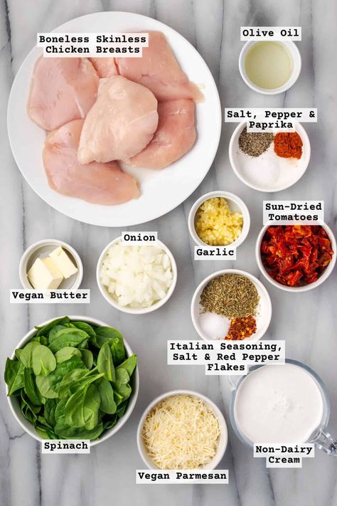 This delicious Marry Me Chicken recipe is so creamy with no added dairy. It's a naturally gluten free chicken dinner your whole family will love! Whole 30 Marry Me Chicken, Marry Me Chicken Recipe Healthy, Crockpot Chicken No Dairy, Crockpot Chicken Recipes Dairy Free, Dairy Free Marry Me Chicken, Chicken Recipes Dairy Free, Marry Me Chicken Recipe, Dairy Free Pasta, Marry Me Chicken