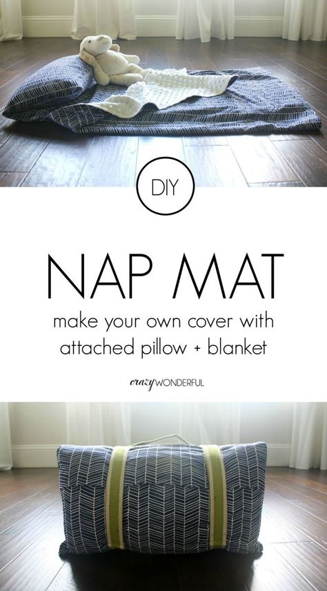 Nap Mat Pattern, Nap Mat Tutorial, Preschool Nap Mats, Slipcovered Bed, Pax Hack, Nap Mat Covers, Kids Nap Mats, Nap Mats, Toddler Nap Mat