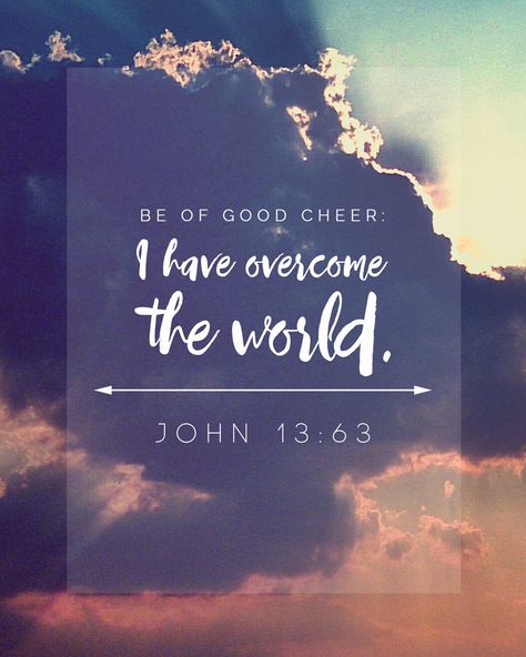 Beautiful free art print for Easter! Free Easter scripture verse printables: Be of good cheer; I have overcome the world. Easter Scripture Quotes, Easter Verses, Be Of Good Cheer, Easter Scriptures, Scripture Verse Art, Daily Bible Verses, Scripture Images, Verse Cards, Easter Quotes