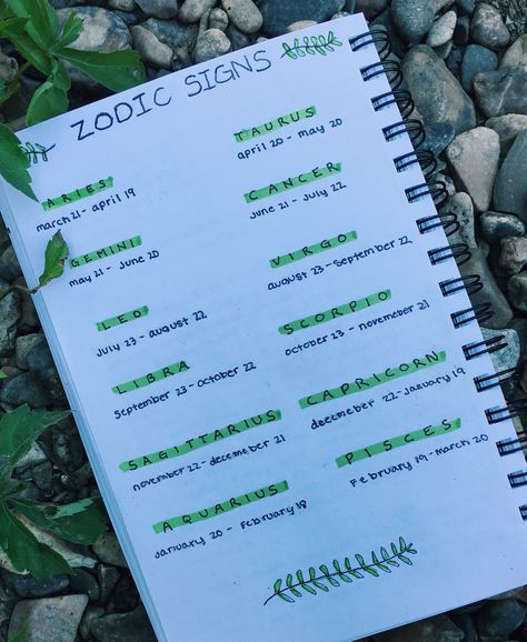 Zodiac sign page for bullet journal. Zodiac Sign Journal Page, February Bullet Journal, Leo Star Sign, Babymoon Photos, Bullet Journal Set Up, Zodiac Signs Chart, Writing Therapy, Printable Checklist, Sagittarius And Capricorn