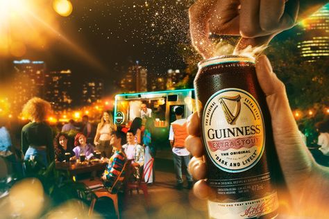 GUINNESS :: Behance Drinks Ads, Drink Advertising, Purina Dog Chow, Beer Commercials, Beer Ads, Advertising Fashion, Photoshop Tutorial Typography, Guinness Beer, Product Composition