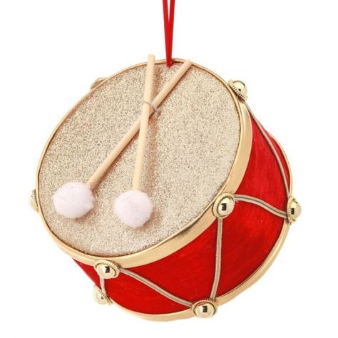 Nutcracker Drum, Christmas Drum, Drum Ornament, Christmas Toy Shop, Nutcracker Christmas Tree, Nutcracker Design, Toy Drum, Nutcracker Christmas Decorations, Christmas Tree Decorating Themes