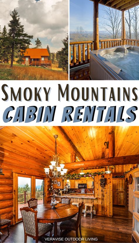 A trip to the Smokies wouldn't be complete without experiencing the cabin life! The Great Smoky Mountains has cabin and vacation rentals to suit all family sizes and styles. Wilderness Cabins, Smokey Mountains Vacation, Smoky Mountains Tennessee, Smoky Mountain Cabin Rentals, Gatlinburg Vacation, Gatlinburg Cabin Rentals, Smoky Mountains Vacation, Smoky Mountains Cabins, Pigeon Forge Cabins