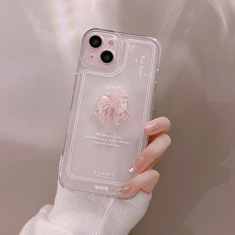 Korean Phone Cases, Korean Phones, Racun Shopee, Kawaii Phone Case, Iphone Cases Cute, Pretty Iphone Cases, Pretty Phone Cases, Transparent Phone Case, Stylish Phone Case