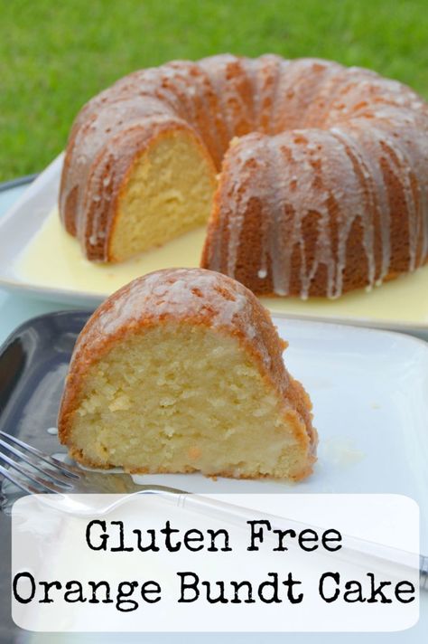 Gluten Free Bundt Cake, Orange Bundt Cake Recipe, Bundt Cake Recipes, Orange Bundt Cake, Orange Pound Cake, Gluten Free Cake Recipe, Bundt Cake Recipe, Gluten Free Desserts Recipes, Gluten Free Cake