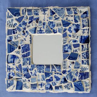 Selep Imaging Blog: Mosaic Garden Table Japanese Mosaic, Mosaic Bowling Ball, Mosaic Mirror Frame, Flow Blue China, Mosaic Stepping Stone, China Mosaic, Mosaic Mirrors, Mosaic Birds, Mosaic Frame