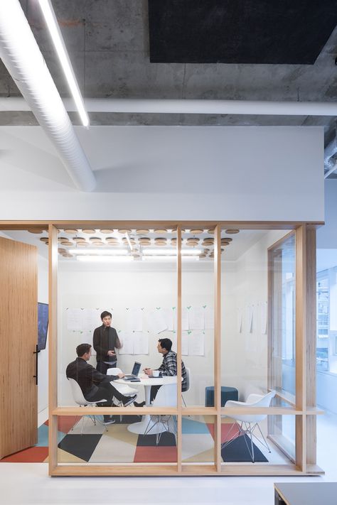 Meeting room Small Library Design, Office Collaboration Space, Education Design Interior, Concept Plan, Agency Office, Meeting Room Design, Office Meeting Room, Office Room Decor, Collaboration Space