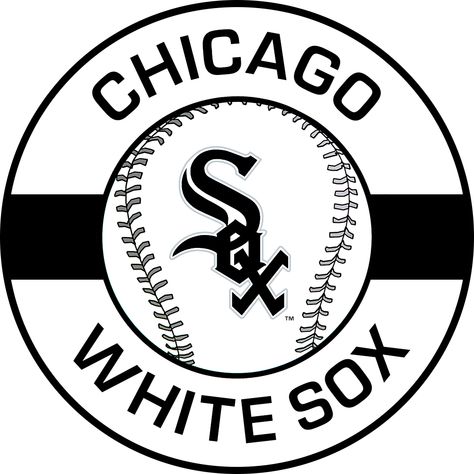 Chicago White Sox Logo, Chicago Souvenirs, Sports Ideas, Baseball Logo, Yadier Molina, Mlb Logos, Buster Posey, Diy Socks, Chicago Sports