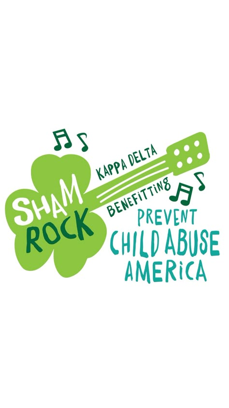 Shamrock Week Kappa Delta, Kappa Delta Philanthropy, Kappa Delta Graphic, Kappa Delta Shamrock, Zta Philanthropy, Sorority Instagram, Pr Ideas, Philanthropy Events, Kappa Delta Sorority