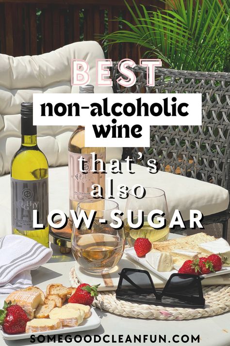 We're all watching what we drink, but what about sugar? Non-alcoholic wines can be very high in sugar. Here's a list of our best picks for low-sugar but high-flavour non-alcoholic wines. Non Alcoholic Wine Alternatives, Non Alcoholic Wines, Spritz Bar, Alcohol Free Wine, Sweet Red Wines, Non Alcoholic Wine, Best Cleaning Products, California Wine, Alcoholic Beverages