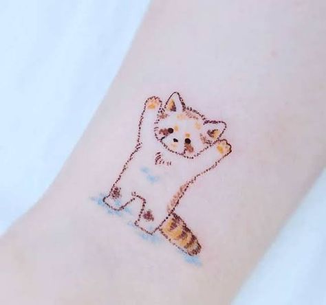 Pineapple Tattoo Meaning, Teapot Tattoo, Cupcake Tattoos, Pineapple Tattoo, Airplane Tattoos, Panda Tattoo, Red Pandas, Hand Poked Tattoo, Cute Tiny Tattoos