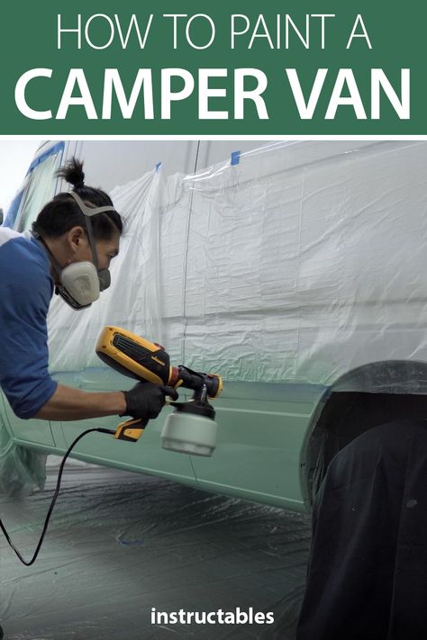 Diy Van Paint Job, Painting Camper, Van Paint Jobs, Van Painting, Van Exterior Paint Ideas, Van Painting Ideas, Diy Painted Vans, Sprinter Camper Conversion, Hiace Camper