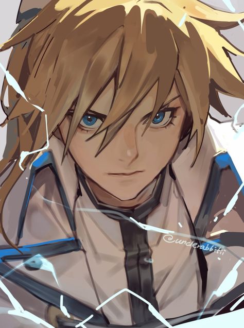 Ky Kiske, Ride The Lightning, Guilty Gear, Drawing Templates, Modern Fantasy, Illustration Character Design, Anime Sketch, Drawing Poses, Art Reference Poses