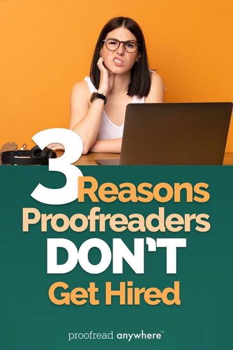 I often talk about what you need to do to get proofreading jobs. But here’s what you SHOULDN’T do! Avoid making these 3 blunders and you should have no trouble getting hired as a proofreader. via @prfrdanywhr Typing Jobs From Home, Freelance Editing, Amazon Jobs, Work From Home Careers, Student Loan Forgiveness, Typing Jobs, Proofreading Jobs, Online Writing Jobs, Freelance Writing Jobs