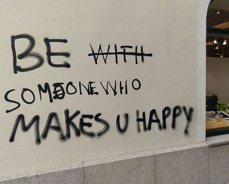 The Best You Can Do Is Work On Yourself Writing On The Wall, Graffiti Quotes, Message Positif, Life Is Tough, Be With Someone, Motivational Messages, Positive Words, What’s Going On, You Are Beautiful