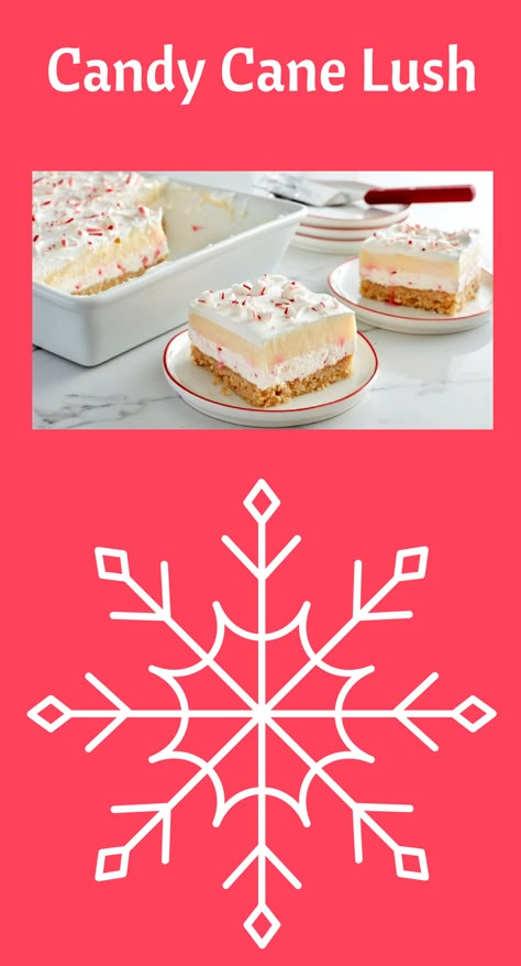 Peppermint Delight Dessert, Deserts With Peppermint, Candy Cane Lush Dessert, Peppermint Lush Dessert, Christmas Dessert Peppermint, Desserts Layered, Coffee Ice Cream Cake, Southern Living Peppermint Cheesecake, Pudding Desserts Layered