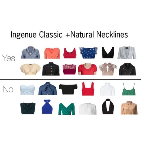 Ingenue Classic +Natural Necklines by laughinggirl on Polyvore featuring Alberta Ferretti, Oasis, Mela Loves London, Forever New, Silver Jeans Co., RED Valentino, Miss Selfridge, Equipment, ChloÃ© and Steffen Schraut Natural Classic Style, Ingenue Classic, Ingenue Natural, Soft Classic Kibbe, Style Analysis, Dark Summer, Gamine Style, Soft Gamine, Romantic Photos Couples