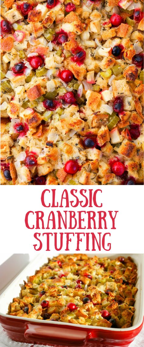 Cranberry Sausage Stuffing, Cranberry Pecan Stuffing, Cranberry Sausage, The Best Stuffing, Thanksgiving Cranberry, Cranberry Stuffing, Best Stuffing, Fresh Cranberry, Sausage Stuffing