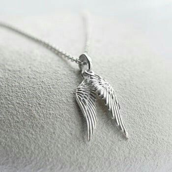 Angel Wings Necklace, Angel Wings Jewelry, Wings Necklace, Silver Angel Wings, Wing Jewelry, Angel Wing Necklace, Angel Wing Pendant, Angel Wing Earrings, Angel Necklace