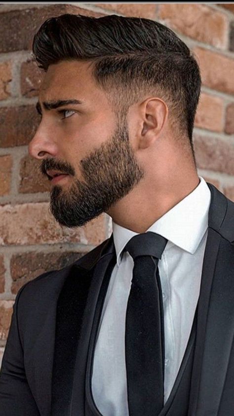 Mens Wedding Hairstyles, Men's Beard Styles, Modern Beard Styles, Beard Trend, Stylish Beards, Beard Maintenance, Best Fade Haircuts, Beard And Mustache Styles, Mens Beard Grooming