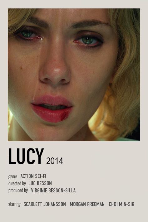 there's no good lucy film posters so i made one myself. enjoy! Lucy 2014 Movie, Lucy Movie Poster, Lucy 2014, 90s 00s Movies, Lucy Movie, Famous Movie Posters, Film Recommendations, Movies To Watch Teenagers, Luc Besson