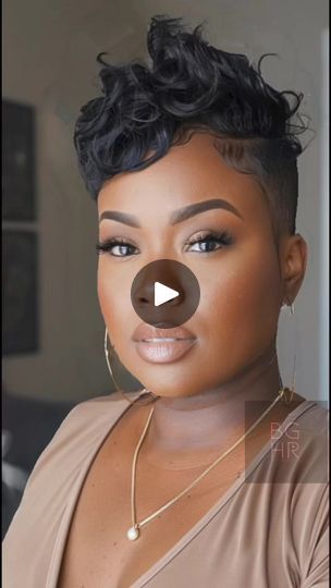 61K views · 2.4K reactions | Embrace Your Crown: Trendy Pixie Cuts for Black WomenIn this empowering video, we dive into the world of pixie hairstyles, a timeless trend that showcases the strength and beauty of Black women. From sleek and smooth to textured and voluminous, discover the best pixie cuts that highlight the versatility and unique qualities of Black hair. Whether you're looking for a low-maintenance style or wanting to make a bold statement, we've got you covered with tips, tricks, and inspiration for rocking a pixie cut that celebrates your individuality. Join us as we explore the art of pixie cuts for Black women, designed to inspire confidence and embrace your natural beauty.Pixie hairstyles, Black women hair, Natural hair, Short hairstyles, Hair inspiration, Low maintenance Asymmetrical Pixie Black Women, Roller Set Pixie Short Hair, How To Style Short Hair Pixie Black Women, Short Mohawk Fade Women, Short Natural Pixie Cut, Mohawk Pixie Cut For Black Women, Lacefront Hairstyles For Black Women, Short Weaves For Black Women, Pixie Cut Outfits Black Women