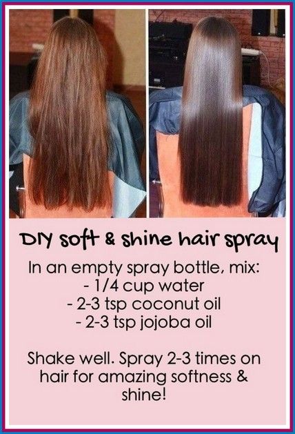 Homemade Shine Hair Spray Shiny Hair Diy, Hair Shine Spray, Airy Styles, Soft Shiny Hair, Shine Hair, Homemade Hair, Homemade Hair Products, Hair Shine, Hair Remedies