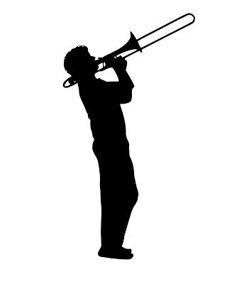 free images and Illustrations: music player Silhouette Trombone Tattoo, Jazz Silhouette, Playing Saxophone Drawing, Jazz Silhouette Musicians, Jazz Instruments Illustration, Guitarist Silhouette, Valentines Day Images Free, Trumpet Silhouette, Jazz Players