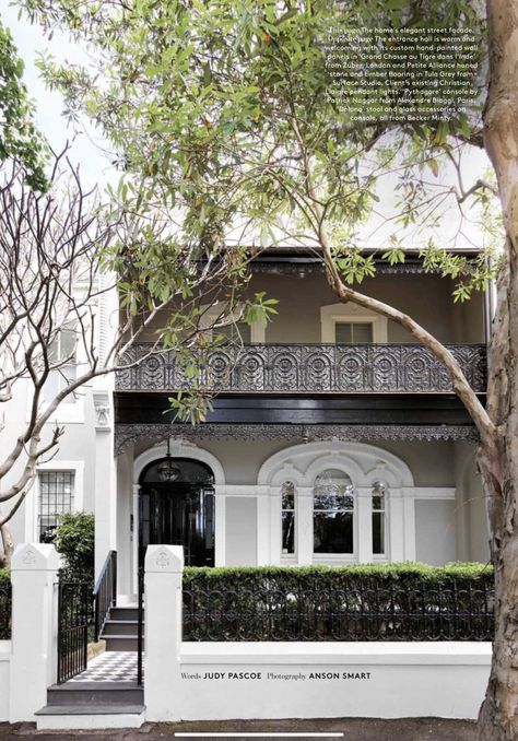 Terrace House Exterior, Bright Chair, Outdoor Renovation, Cast Iron Bath, Exterior Wall Tiles, Traditional Style Homes, Victorian Terrace, House Front Design, Eclectic Interior