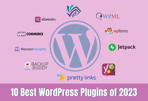 Are you a WordPress user and looking for the best plugins to enhance your website to the next level in 2023? Look no further! In this article, we’ll be exploring some of the best WordPress plugins available today. Whether you’re a beginner or an experienced WordPress user, there is something here for everyone. Each plugin […] The post 10 Best WordPress Plugins of 2023 appeared first on ThemeNcode LLC. Wordpress Plugin, Best Wordpress Plugins, Woo Commerce Wordpress, Elegant Themes, Professional Website, Unique Website, Wordpress Plugins, Wordpress Website, Wordpress