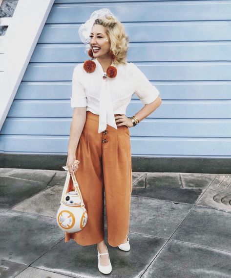 Disneyland Dapper Day, Jollywood Nights, Dapper Day Disneyland, Star Wars Disneybound, Dapper Day Outfits, Disney Dapper Day, Special Event Outfit, Bb 8, Dapper Day