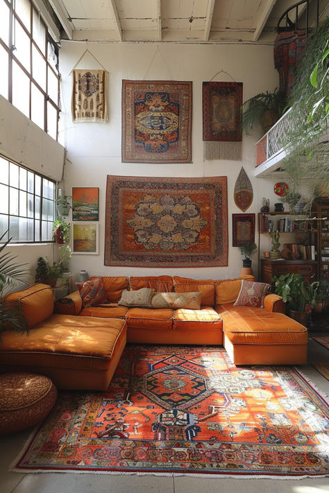 40 Bohemian Decor Ideas for Large Walls for a Relaxed Vibe Large Walls, Dream House Rooms, Apartment Decor Inspiration, Dream House Interior, Apartment Inspiration, Living Room Inspo, A Living Room, Dream House Decor, Aesthetic Room Decor