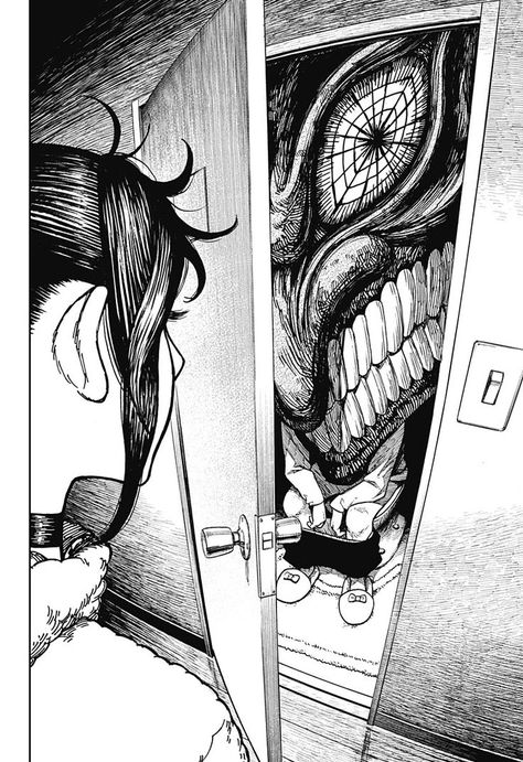 DANDADAN CHAPTER 4 Dandadan Manga, Comic Layout, Book Illustration Art, Bleach Art, Dark Art Illustrations, Scary Art, Manga Pages, Anime Wall Art, Ethereal Art